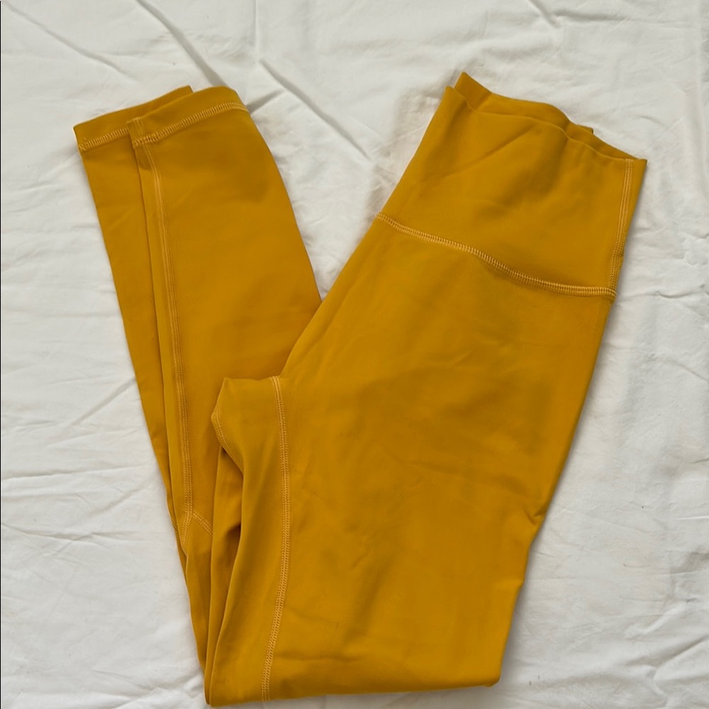 Buff Bunny Yellow Leggings